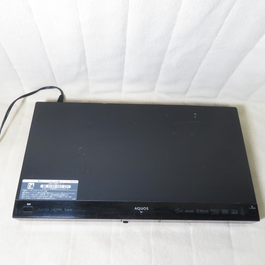動作良好　SHARP BD-W520 ブルーレイレコーダー