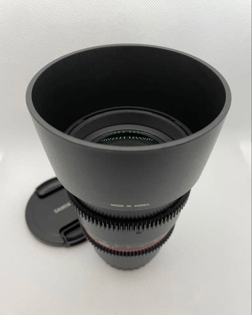 【美品】SAMYANG T1.5/85mmフジフイルム Xマウント 単焦点レンズ