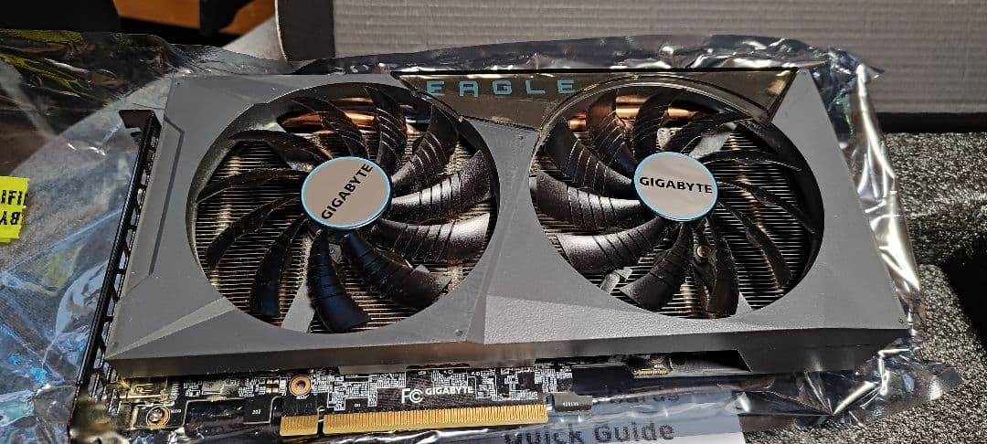 グラフィックボード・グラボ・ビデオカード GIGABYTE GeForce RTX3060Ti EAGLE OC 8G