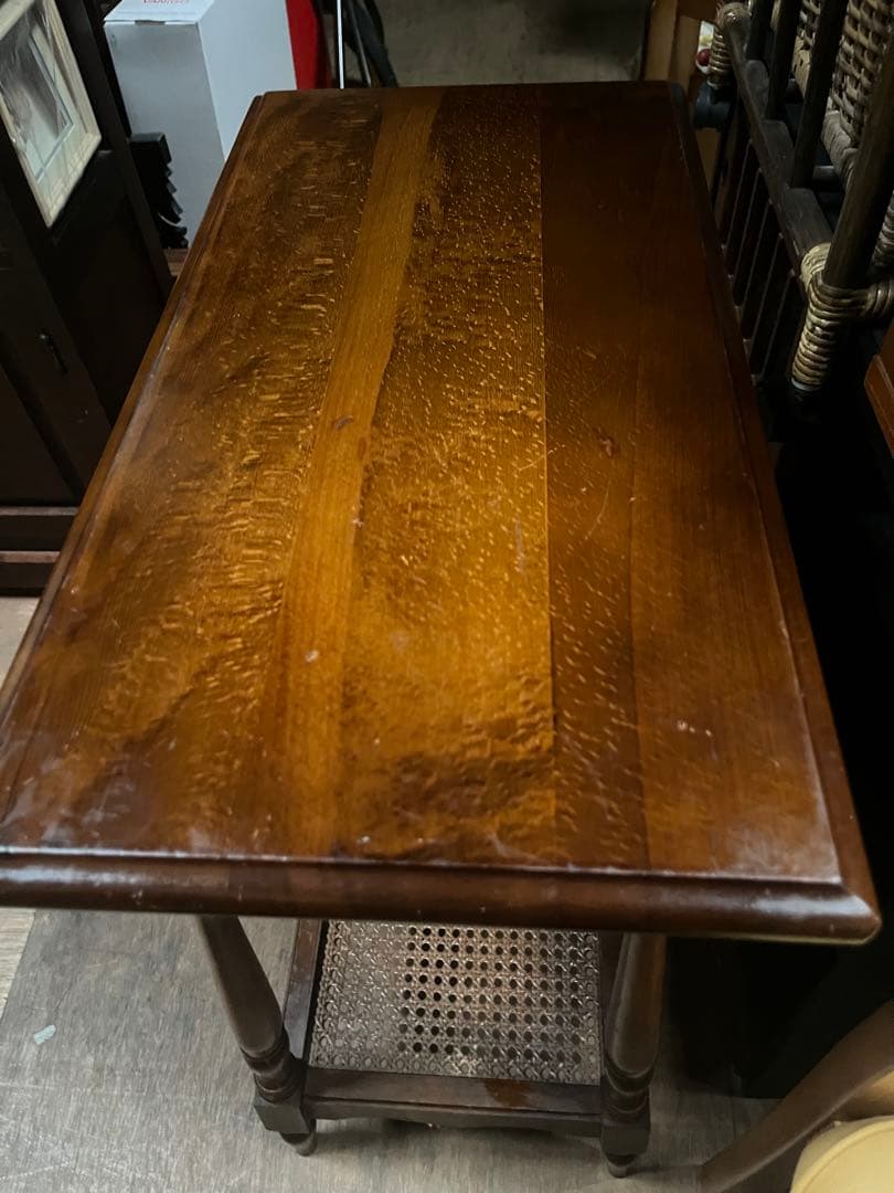 カリモク オールドカリモク サイドテーブル 花台 インテリア 昭和レトロ