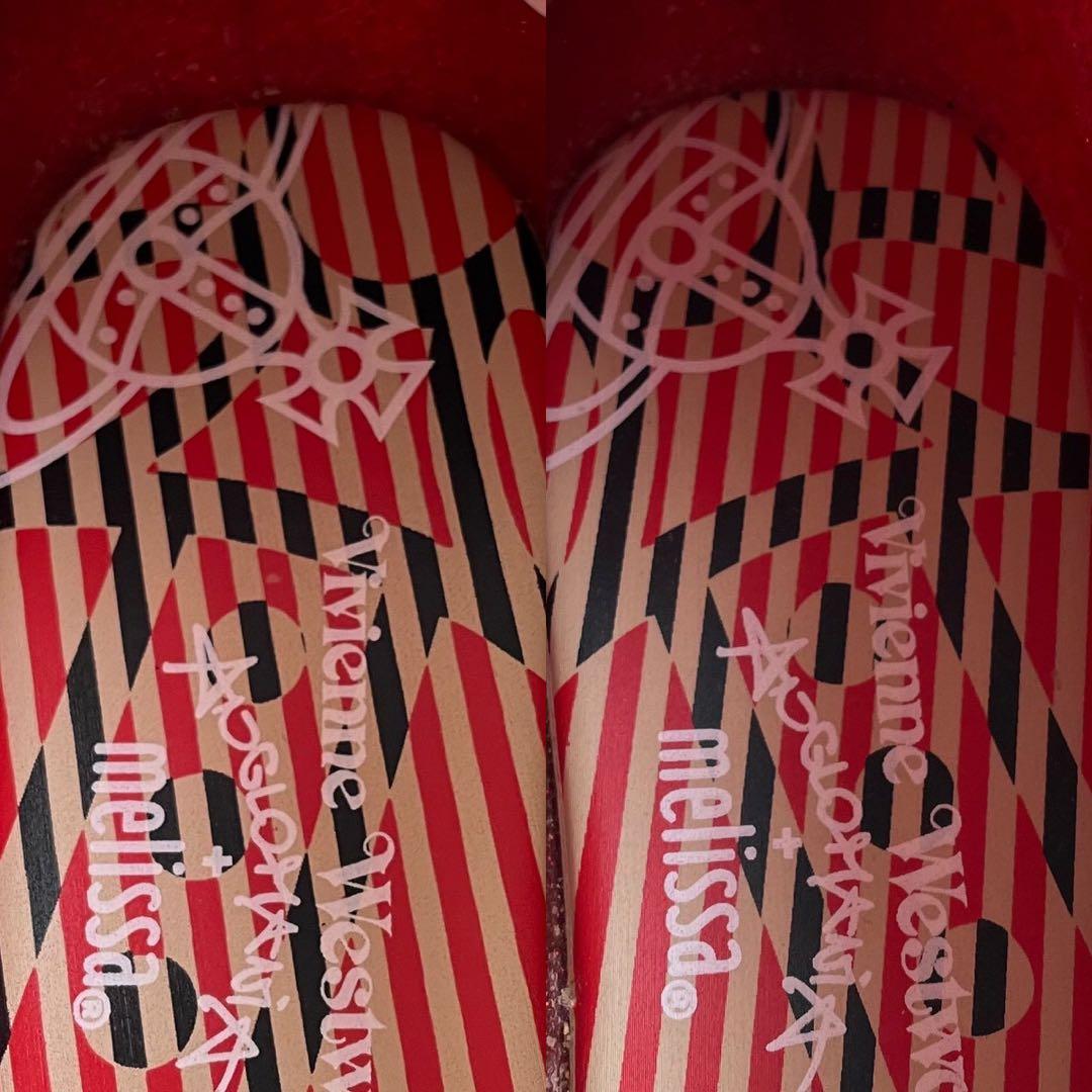 未使用級 ヴィヴィアンウエストウッド メリッサ フラットシューズ ラメ パンプス