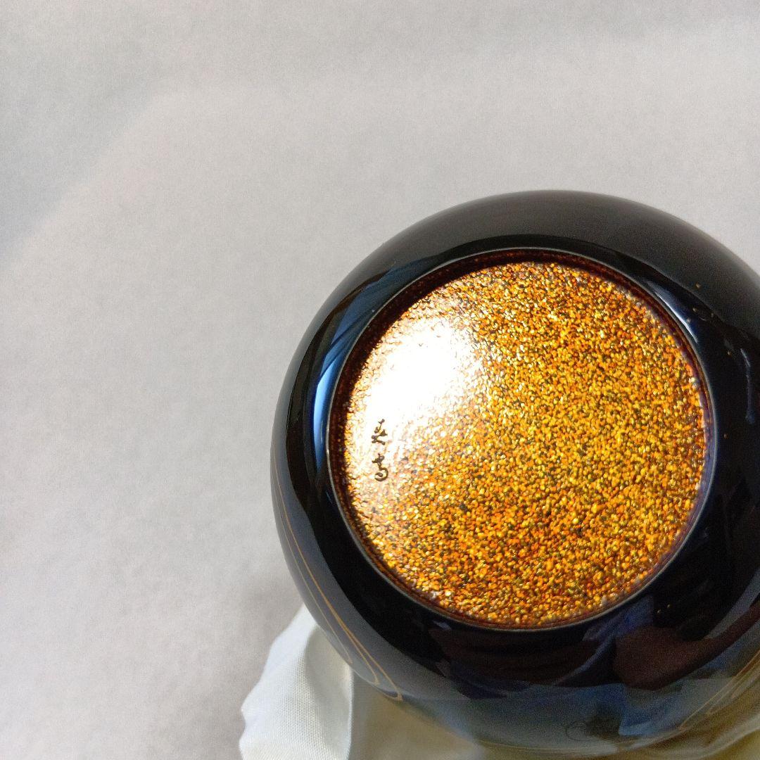 茶道具　大棗雲錦流水蒔絵