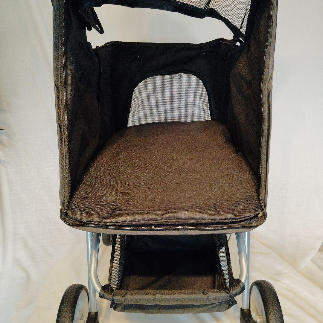 ペットカート ブラック メッシュ