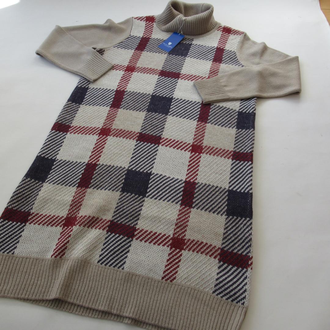 ブルーレーベルクレストブリッジ ベージュ ジャカードドレス / ワンピース 38