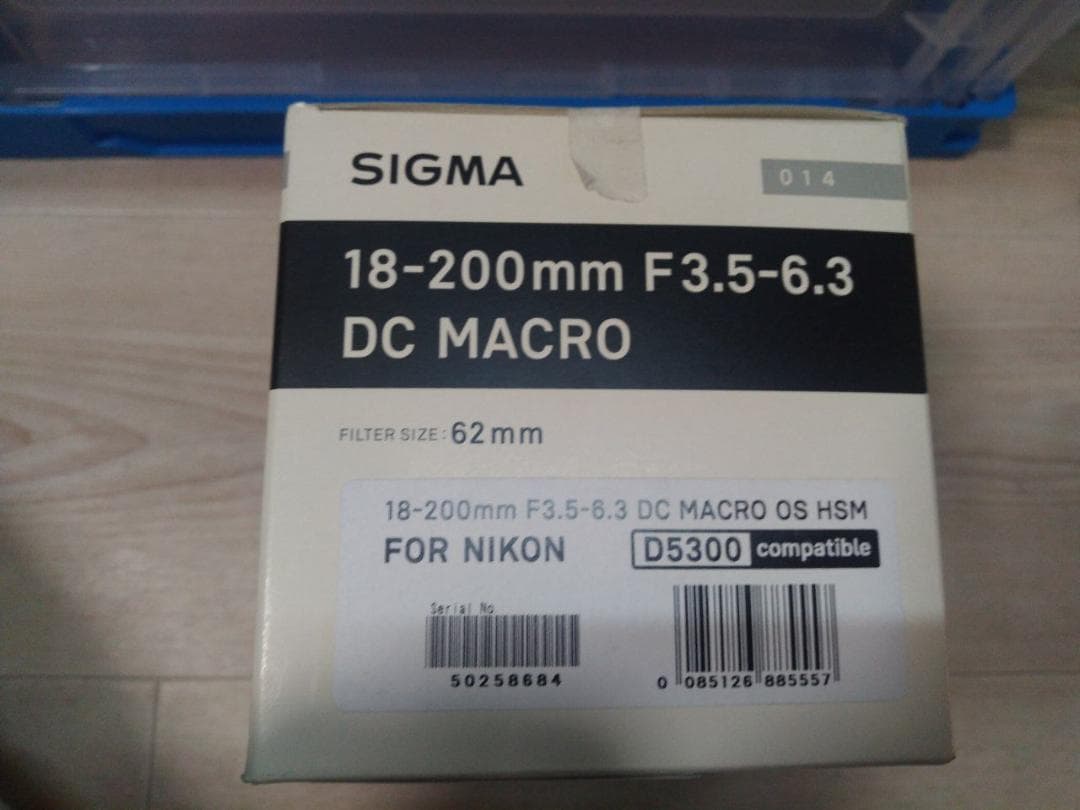 新品未開封 SIGMA 18-200mm F3.5-6.3 DC MACRO