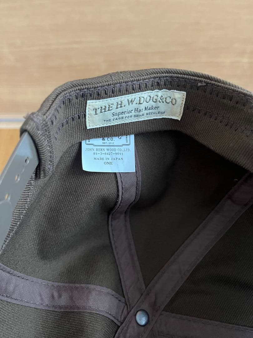 THE.H.W.DOG&CO. TRUCCKER CAP 完売品