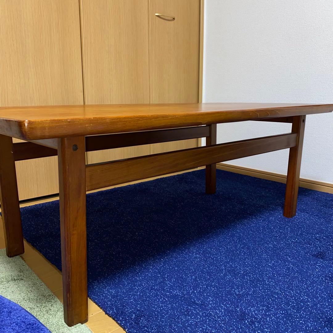 木製 センターテーブル ミッドセンチュリー 北欧風コーヒーテーブル