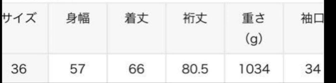 スローブイエナ　ショートピーコート　36