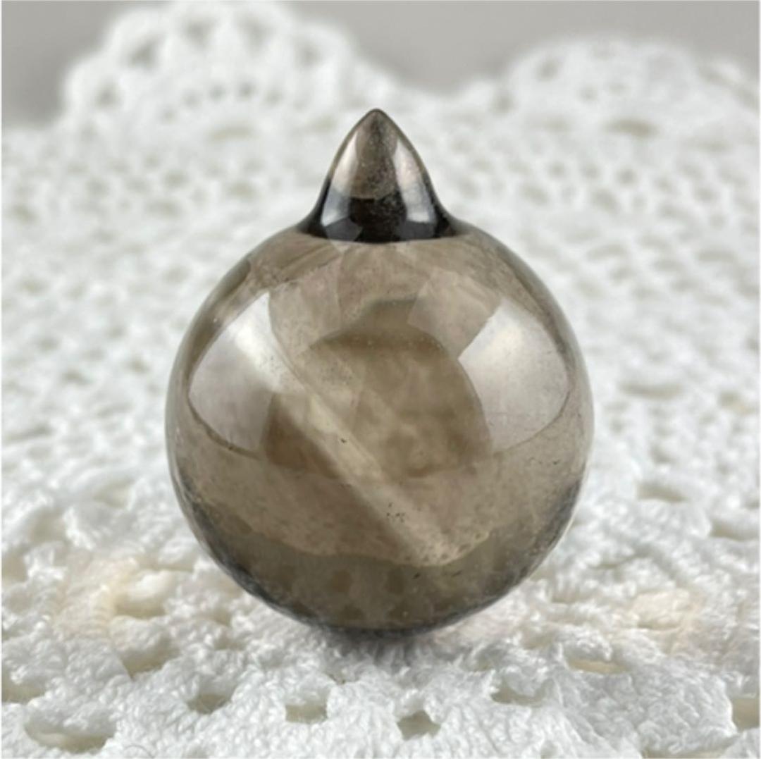 ガウリシャンカール産スモーキークォーツ　如意宝珠③