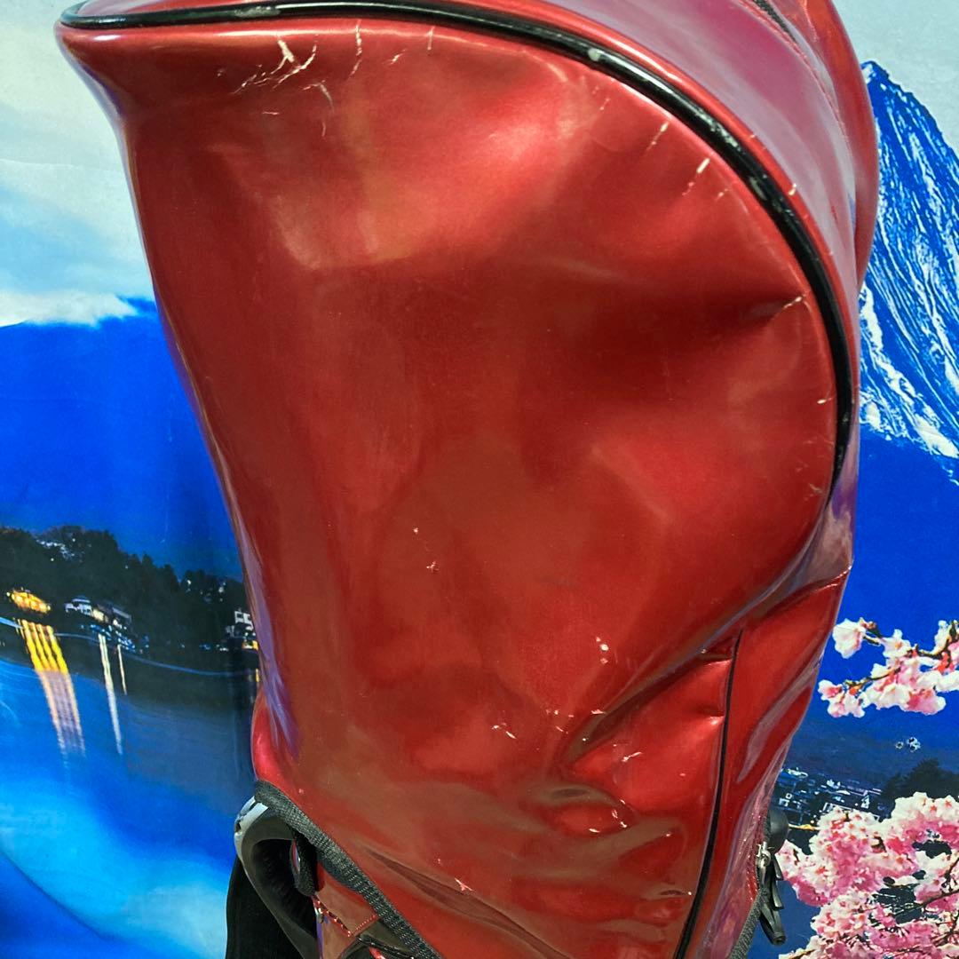 寶BU-1089 BRIDGESTONE スタンド式 キャディバッグ レッド