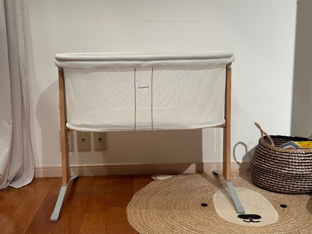 美品★ベビービョルン クレードル 未使用キャノピーと替えのカバー付き