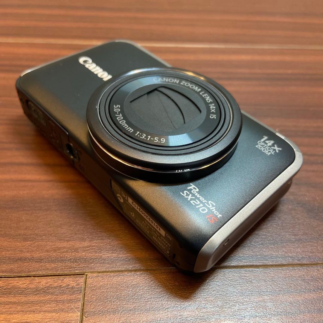 Canon PowerShot SX210 IS デジカメ ほぼ新品 4874
