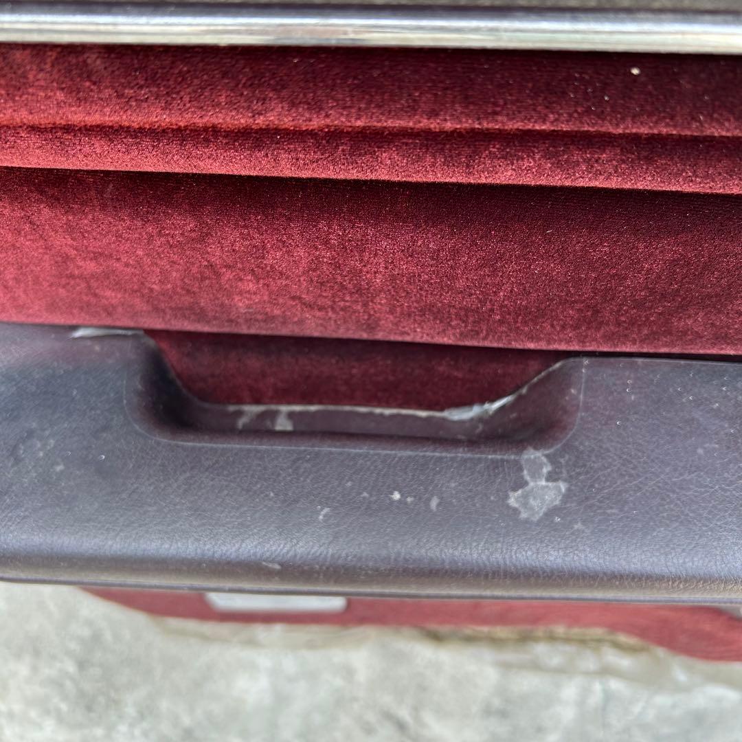 マークII GX71 左フロントドア ホワイト ワインレッド