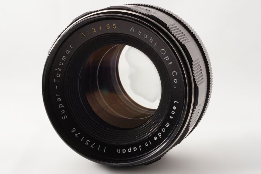 PENTAX SP II ＆ Super Takumar 55 F2(黄色文字)