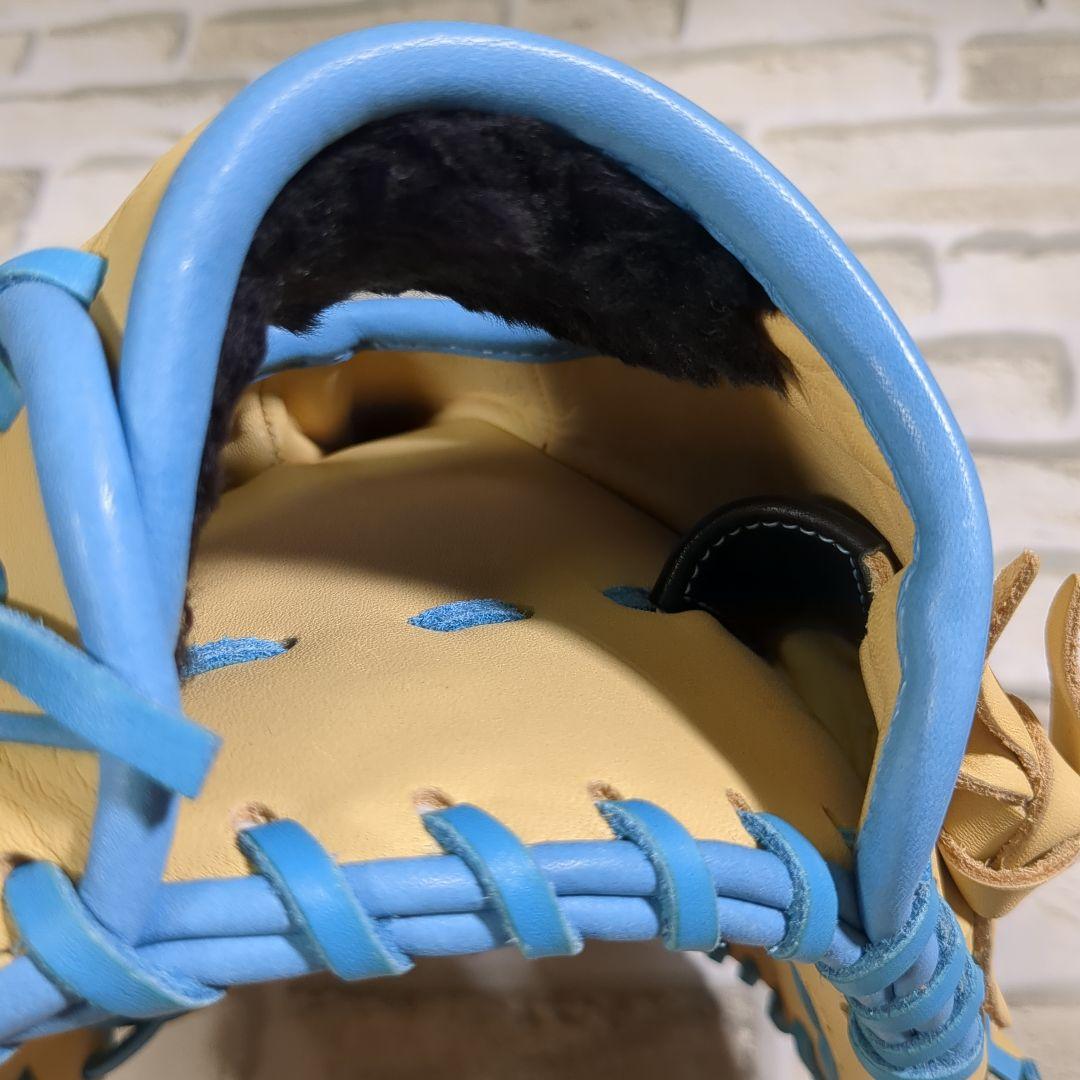 【未使用】ハイゴールド　軟式　オールラウンド用 キャメル×サックス　限定品