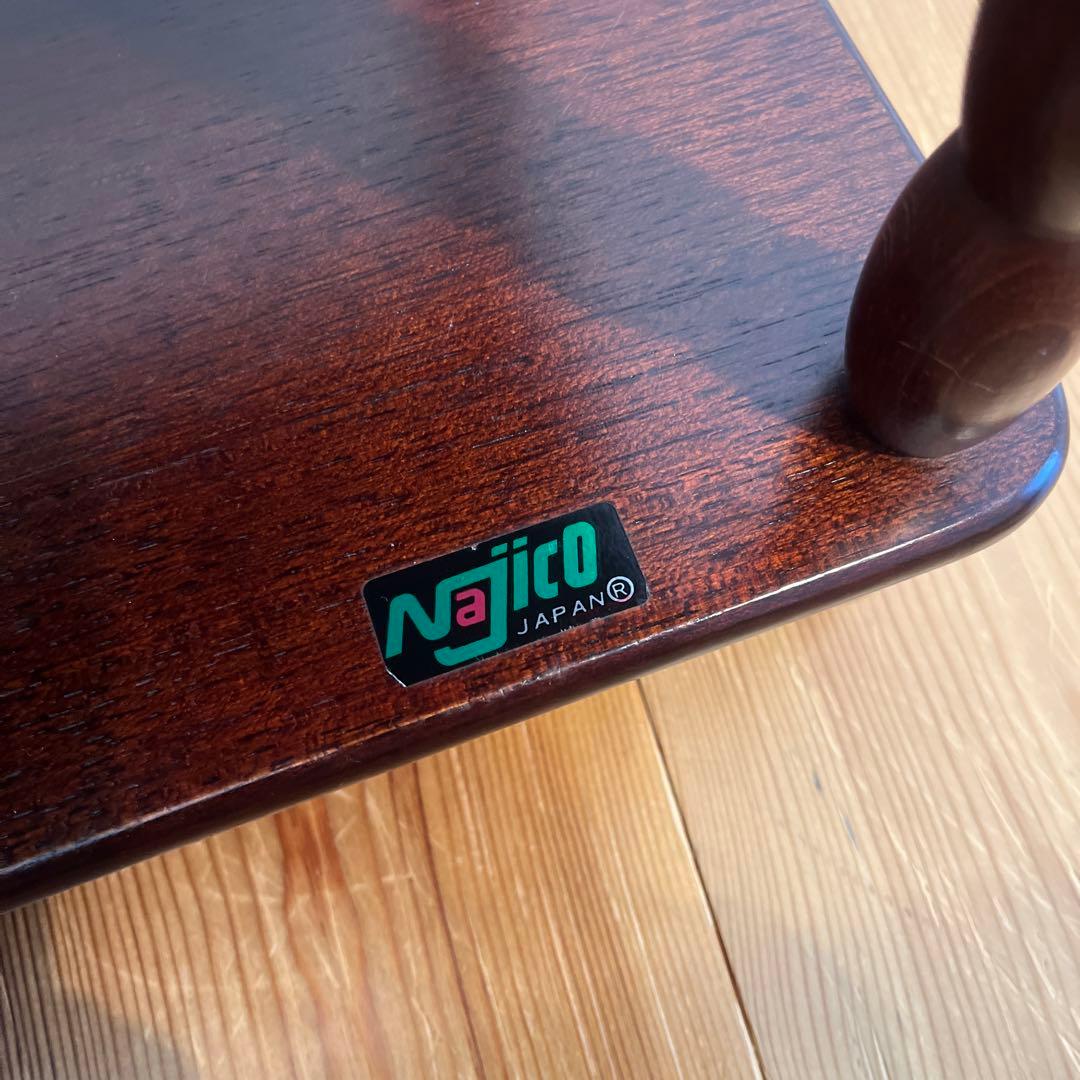 Najiko ナジコ　昭和レトロ　ビンテージ　サイドテーブル　飾り棚　2段ラック