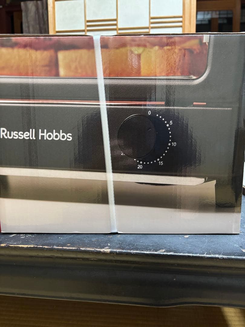 Russell Hobbs マットブラックトースター 7740JP-BK