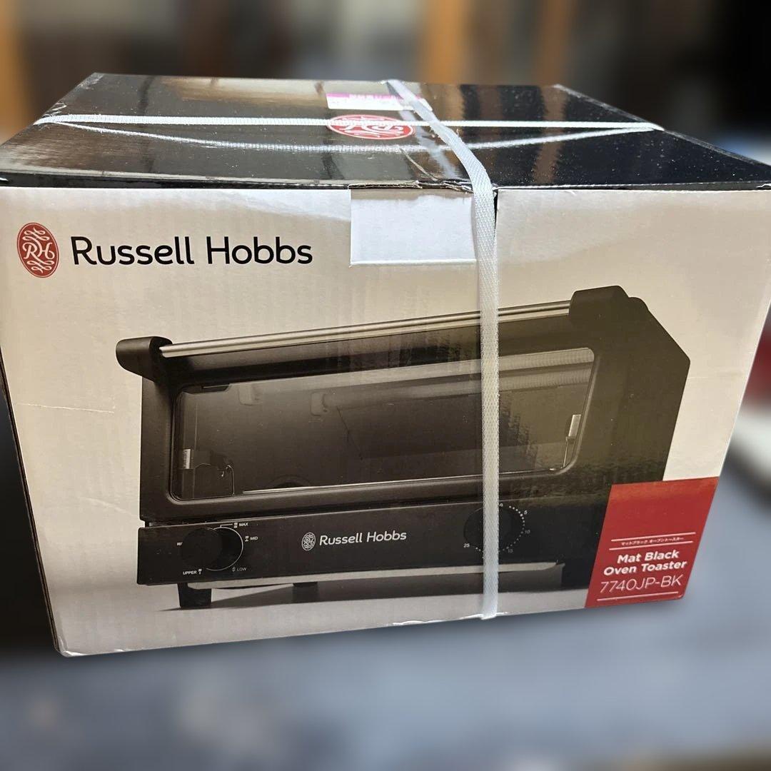 Russell Hobbs マットブラックトースター 7740JP-BK
