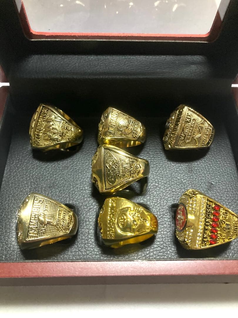 NFL★SF49ers★チャンピオンリング★コンプリートセット