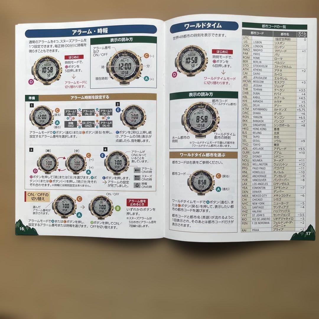 新品未使用！ カシオ　プロトレック　 PRW-35YC-1JF 説明書等有