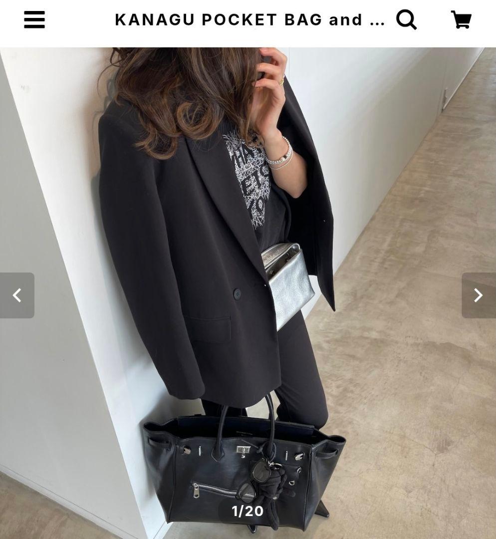 meong_blue KANAGU BAG ライダースバッグ