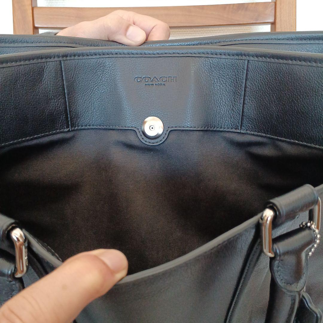 ys2015COACH メトロポリタントートバッグ ショルダーストラップ付