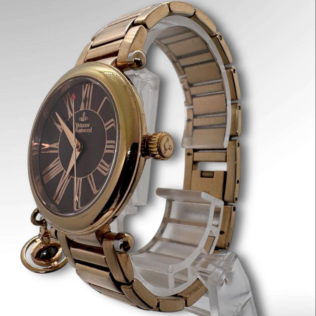Vivienne Westwood ゴールド オーブ 腕時計 チャーム シェル