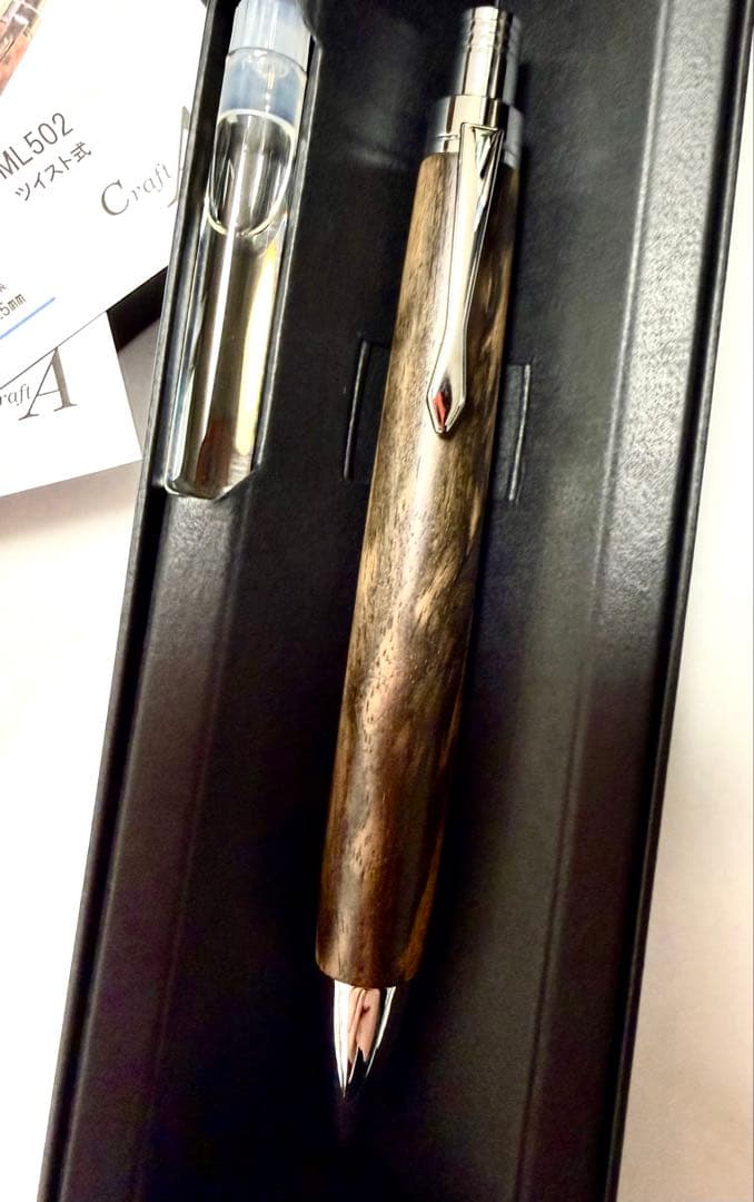 新品Craft Aクラフトエー CraftA 黒柿(S) ツイスト式マルチペン