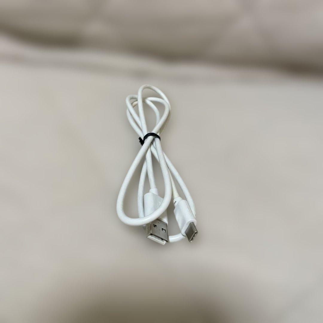 ほぼ未使用　ReFa ストレートヘアアイロン ホワイト 充電ケーブル付き