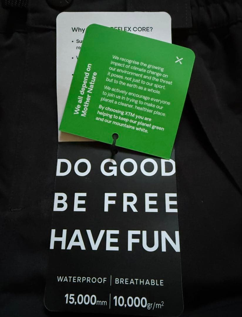 新品 XTM RE-FLEX CORE スノーパンツ ブラック2