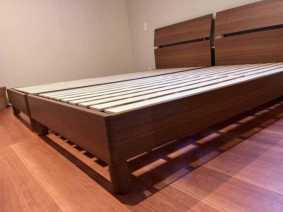 シングルベッドフレーム 木製