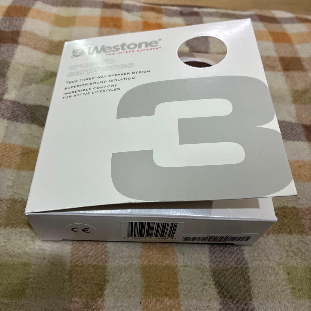 新品　未使用Westone Audio Westone3 fiio アンプ同梱