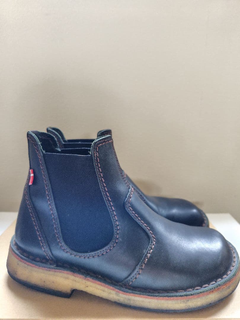 duckfeet　ダックフィート　ロスキレサイドゴアブーツ　ブラック　サイズ38