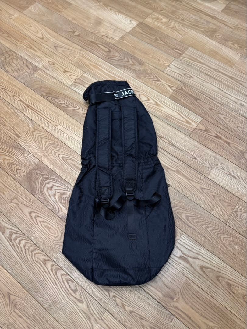 新品未使用　紙袋付　Jack Bunny! 背負えるクラブケース　ブラック