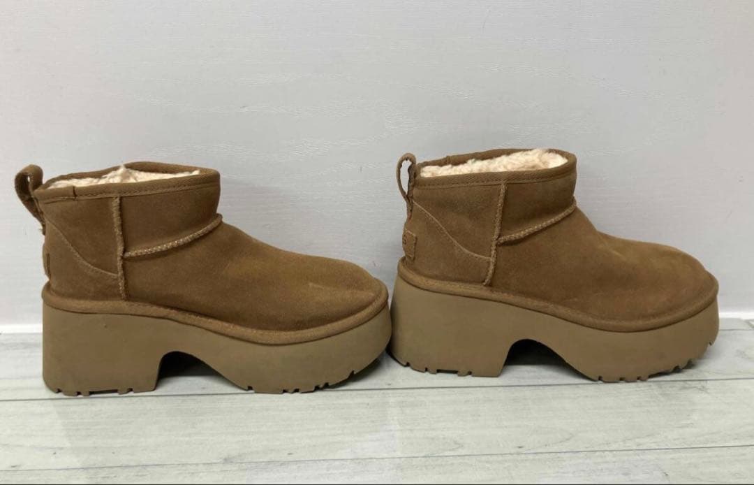 UGG クラシック ウルトラ ミニ 23cm チェスナット 厚底