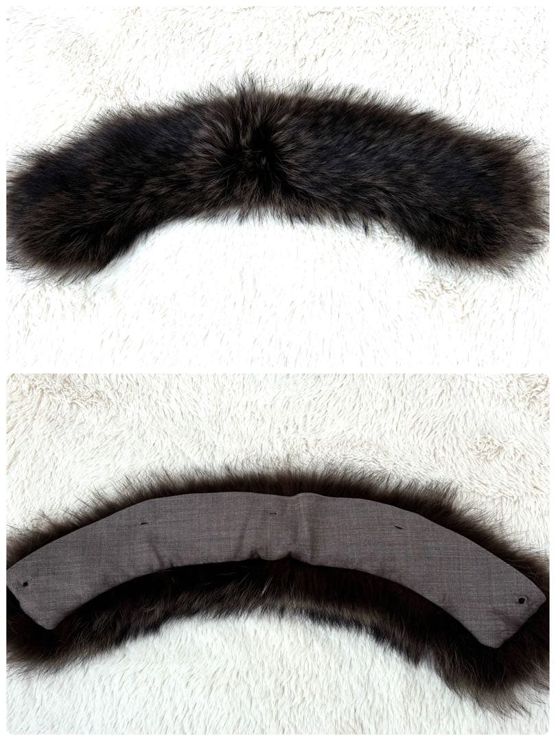 希少✨ファビアナフィリッピ　コート　Lサイズ　モヘヤ　アンゴラ　切り替え　異素材