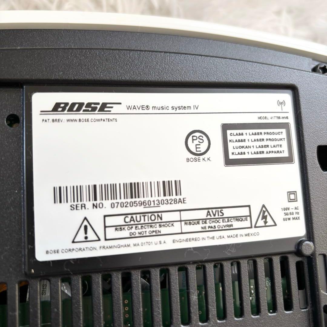 動作品 BOSE Wave SoundTouch music system IV