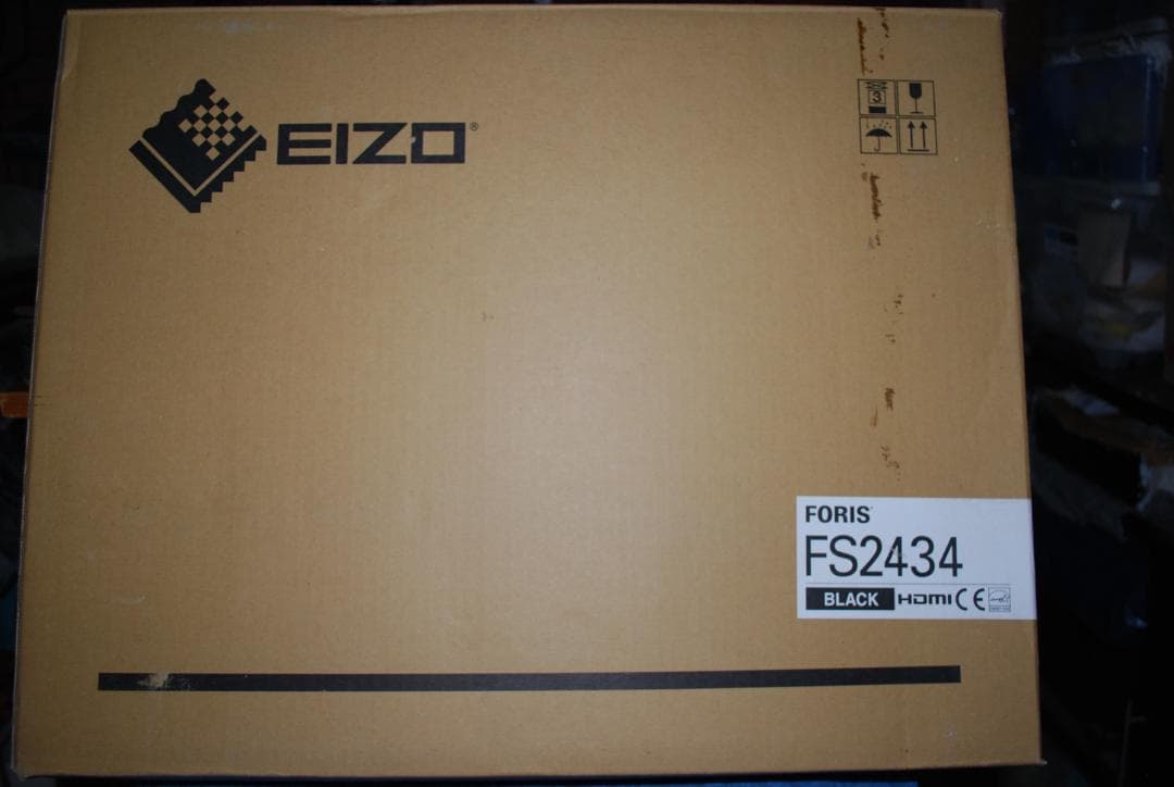 EIZOモニターFS2434　23,8インチ中古ジャンク品の出品です。