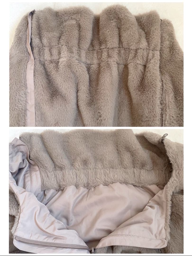 【未使用級】Sweet Mommyママコート 可愛い ファー 抱っこ紐 ベビー