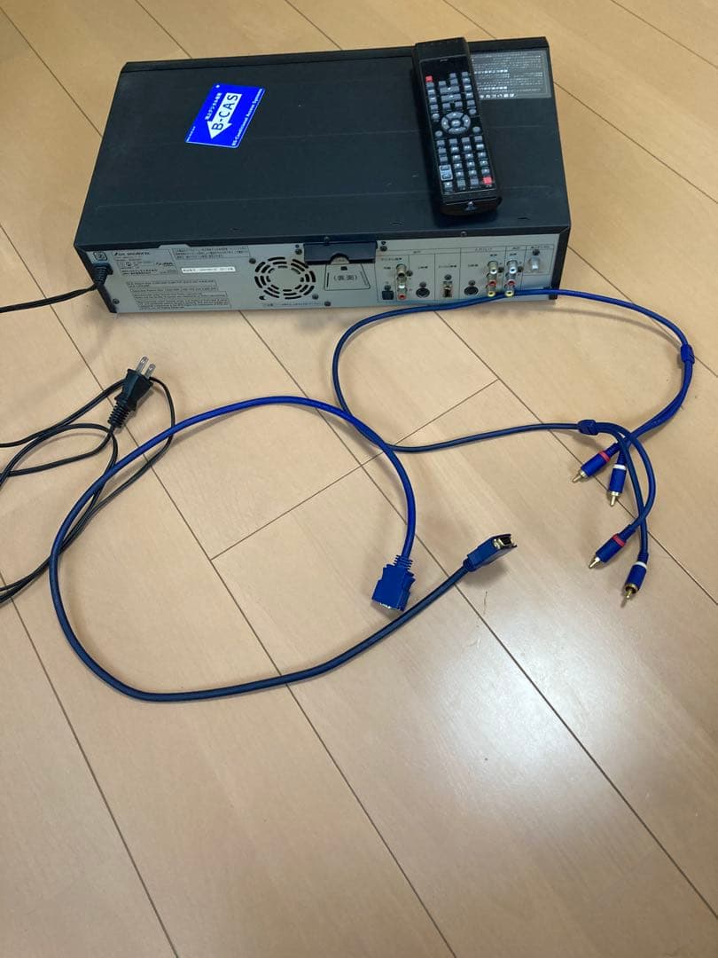 DXアンテナDXR150V DVD-R/-RW 地デジチューナー内蔵VHS一体型