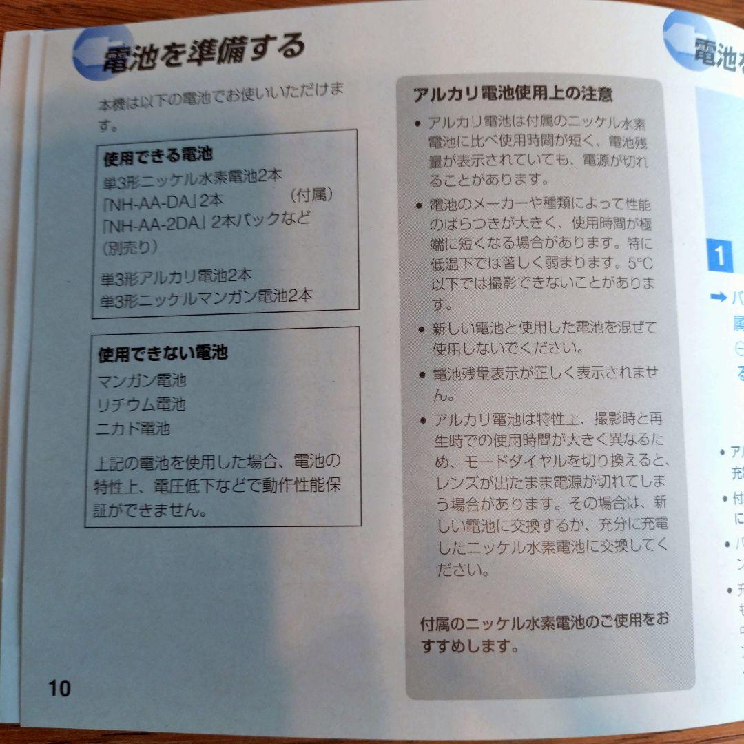 SONY Cyber-shot DSC-W1 本体とレンズのセット 動作確認済み