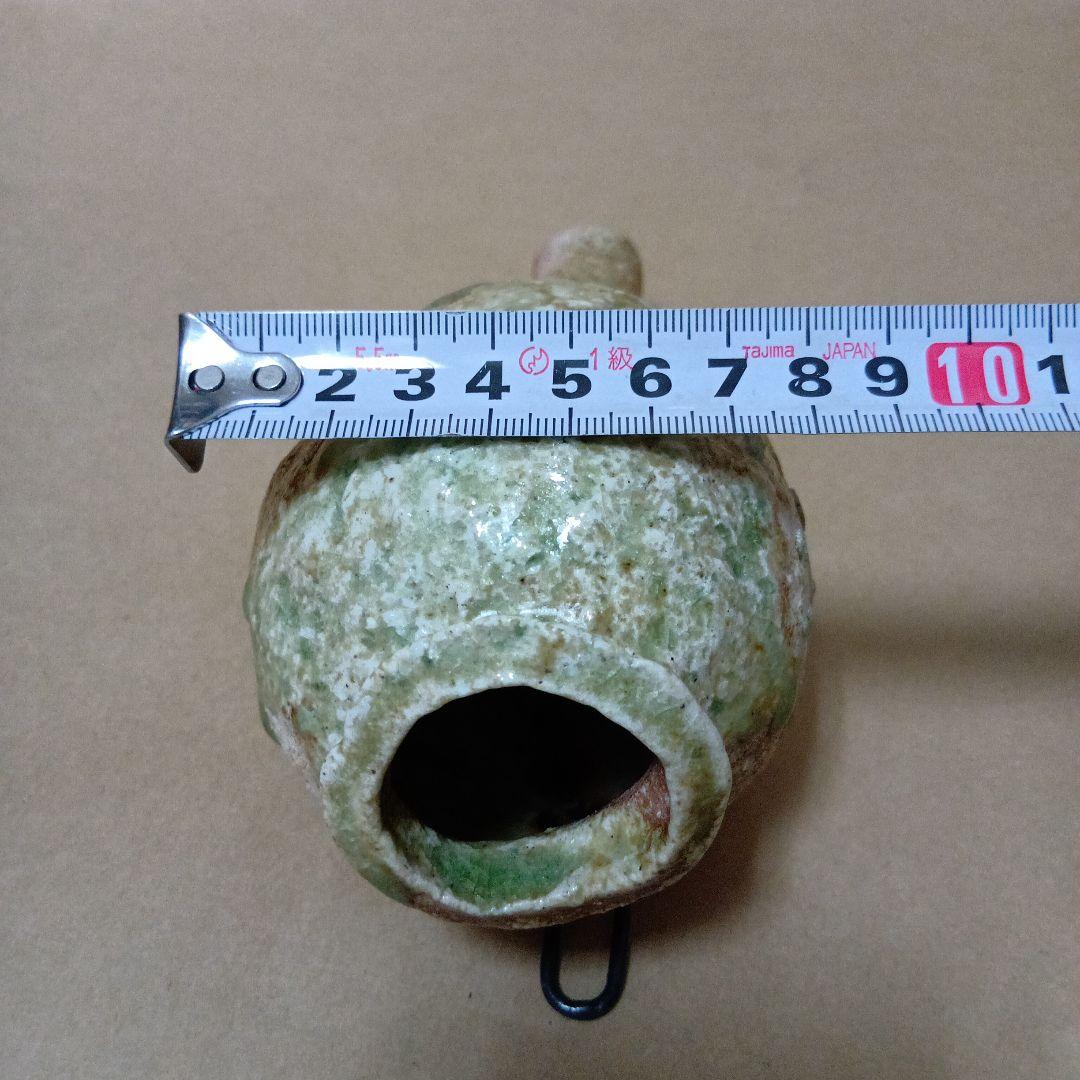 茶道具　信楽焼掛花入