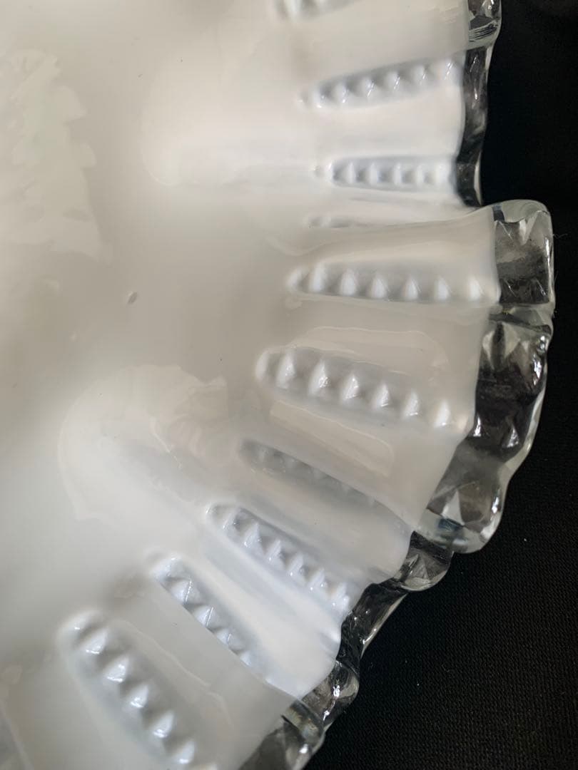 フランス製　MOUTH-BLOWN GLASS VIANNE ガラスシェード照明