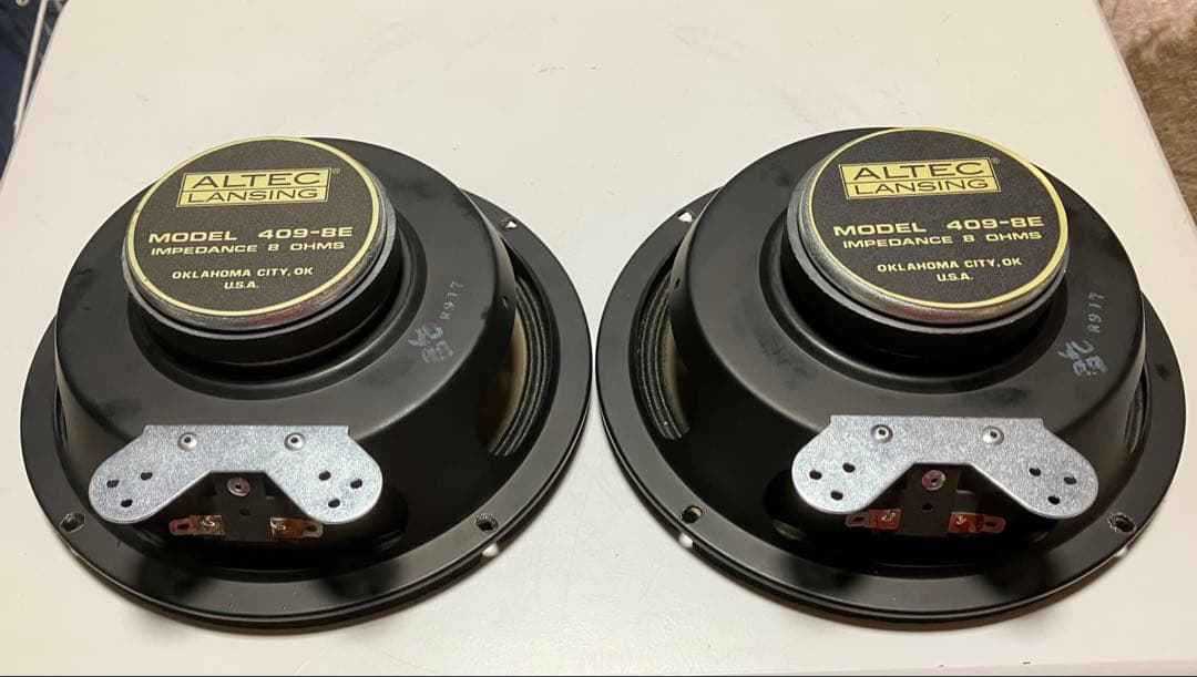 のんたん24ALTEC 409-8E 同軸2ウェイスピーカーユニット ペア