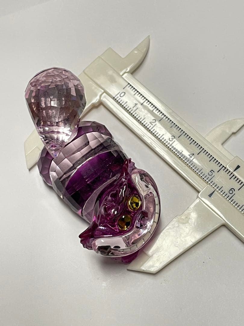 【未使用】SWAROVSKI ディズニー　チェシャ猫　オブジェ　匿名配送❤︎