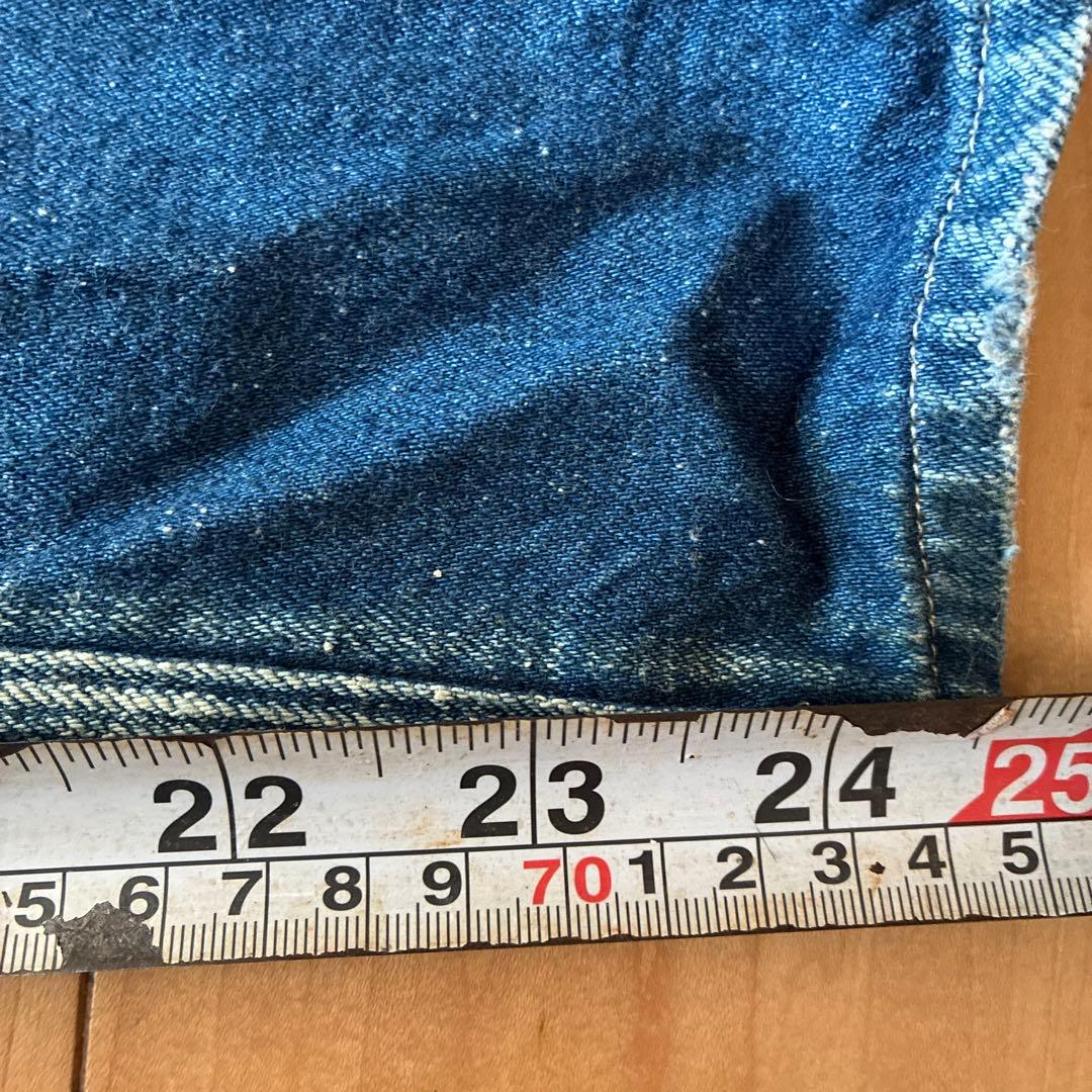 ユニオンサプライ/ブルー ダメージ加工オーバーオール 東洋