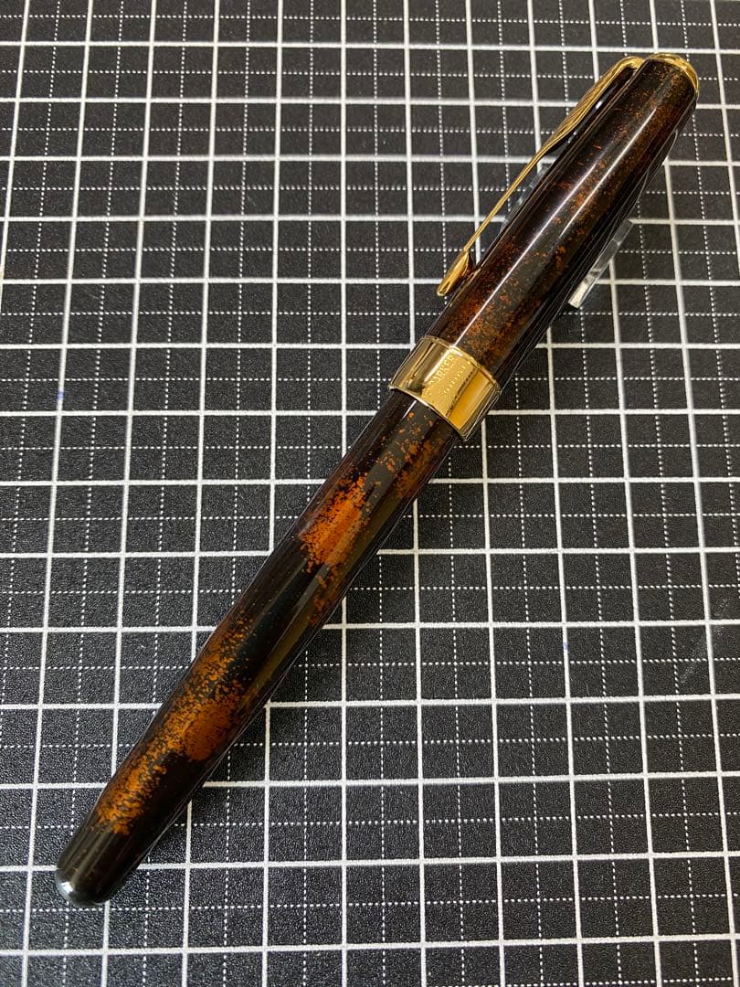 PARKER SONNET ビゾンフォンセ　純正漆　万年筆　字幅F