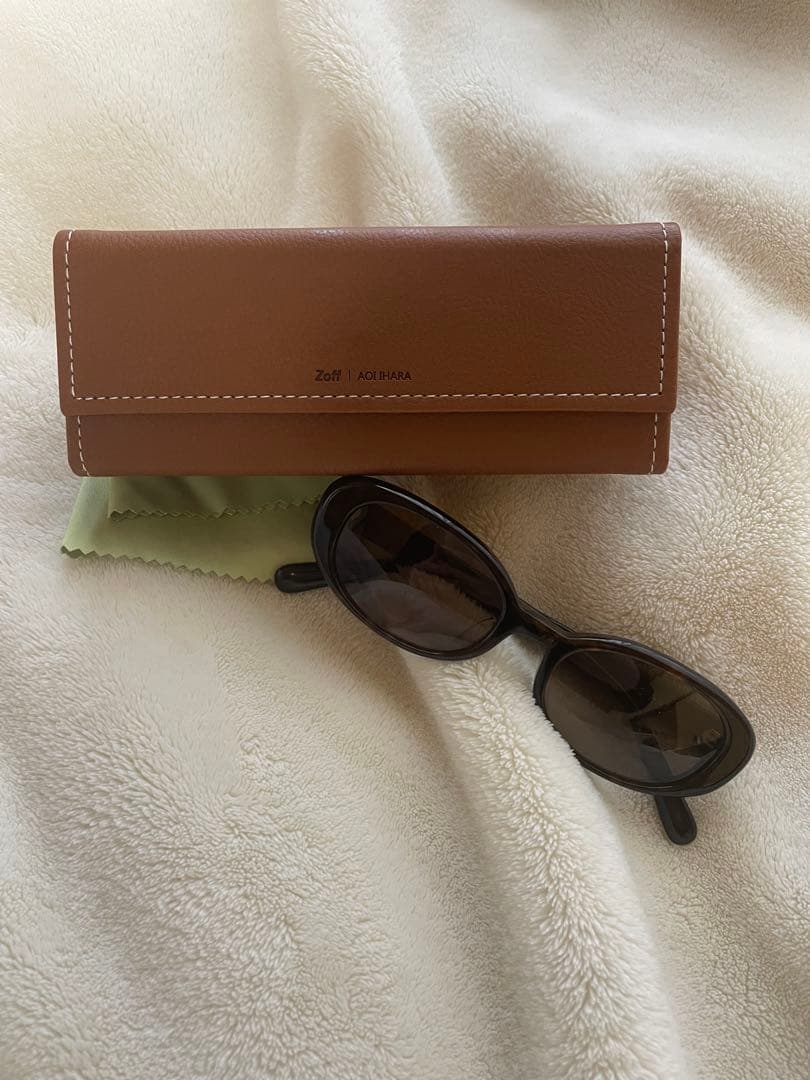12/11までお値下げ！Zoff 伊原葵 サングラス オーバル ブラウン
