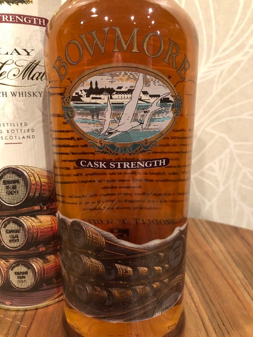 古酒 ボウモア カスクストレングス (‘90年代のオールドボトル)