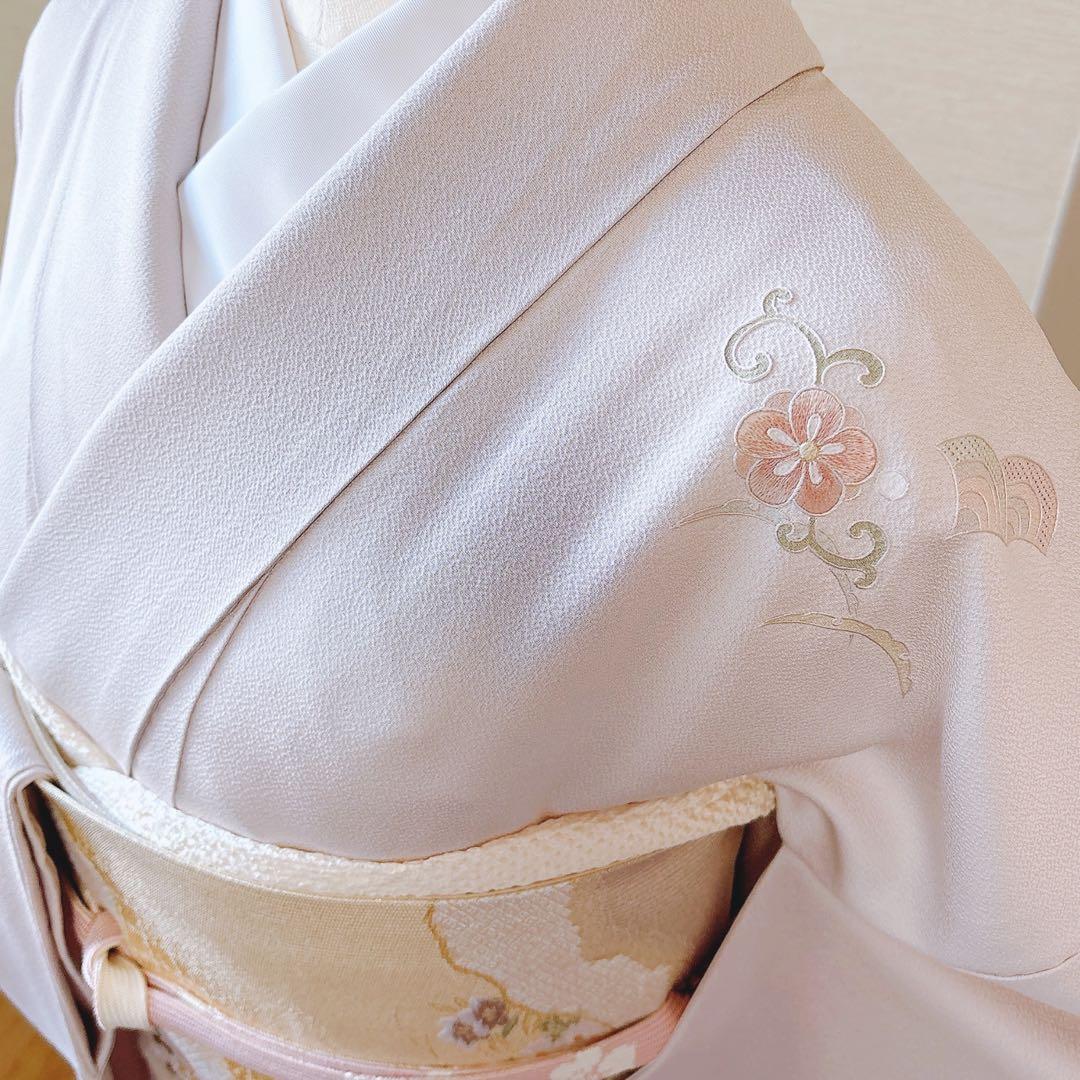 訪問着　フルセット 裄69 作家物　一つ紋　スワトウ　卒業式　入学式　M L